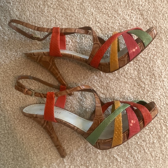 Nine West Strappy Heels - Picture 3 of 8